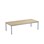 12:38 FSC bord HT 180x80 cm sølv understel