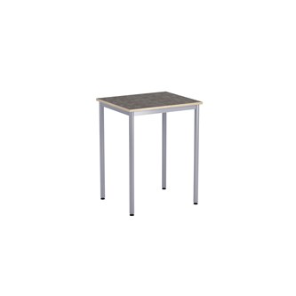 12:38 bord akustik optimal linoleum 70x60 cm sølv understel