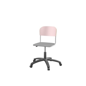 Matte FSC stol m/gasfjeder sh 38-51 cm lille sæde