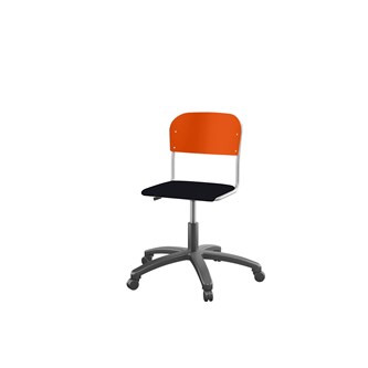 Matte FSC stol m/gasfjeder sh 38-51 cm lille sæde
