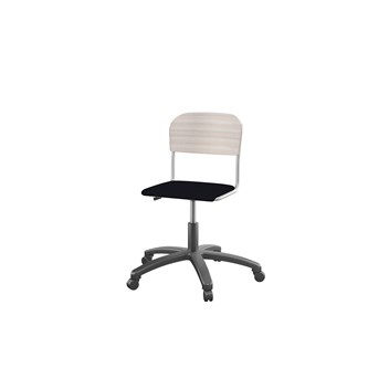 Matte FSC stol m/gasfjeder sh 38-51 cm lille sæde