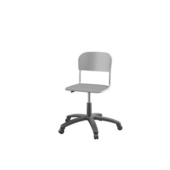 Matte FSC stol m/gasfjeder sh 38-51 cm lille sæde