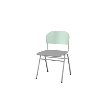 Matte FSC stol sh 44 cm stort sæde