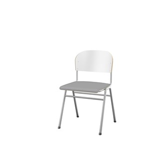 Matte FSC stol sh 44 cm stort sæde