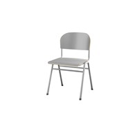 Matte FSC stol sh 44 cm stort sæde