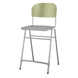 Matte FSC stol sh 65 cm stort sæde