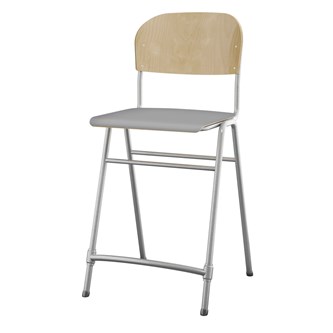 Matte FSC stol sh 65 cm stort sæde