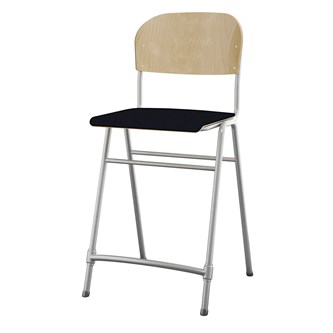 Matte FSC stol sh 65 cm stort sæde