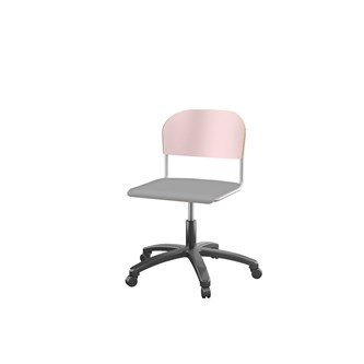 Matte FSC stol m/gasfjeder sh 38-51 cm stort sæde