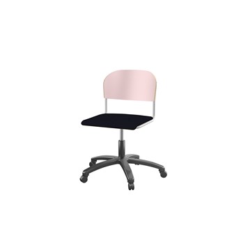 Matte FSC stol m/gasfjeder sh 38-51 cm stort sæde