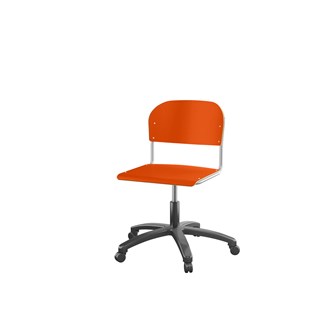 Matte FSC stol m/gasfjeder sh 38-51 cm stort sæde