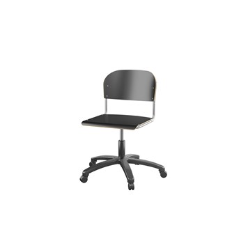 Matte FSC stol m/gasfjeder sh 38-51 cm stort sæde