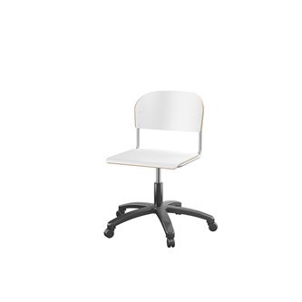 Matte FSC stol m/gasfjeder sh 38-51 cm stort sæde