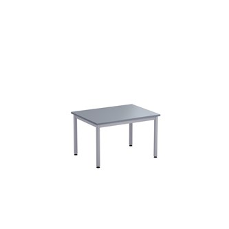 12:38 bord HT 80x60 cm sølv understel