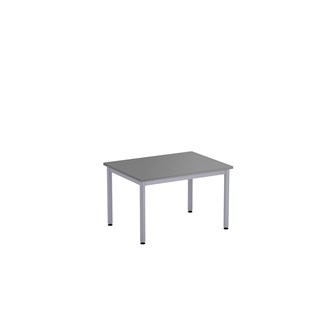 12:38 bord akustik optimal laminat 80x60 cm sølv understel
