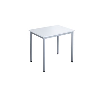 12:38 bord akustik optimal laminat 80x60 cm sølv understel