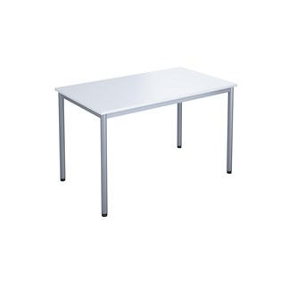 12:38 bord akustik optimal laminat 120x70 cm sølv understel