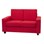 Thor sofa 3-pers. rød
