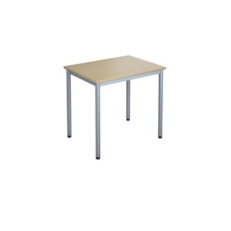 12:38 FSC bord HT 80x60 cm sølv understel