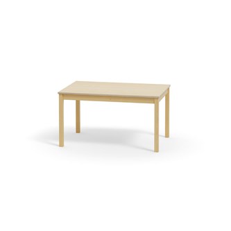 Maria bord Akustik Optimal laminat, birk 120x80 cm
