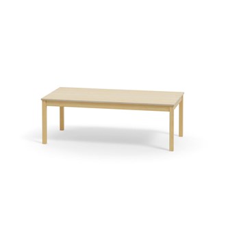 Maria bord Akustik Optimal laminat, birk 160x80 cm