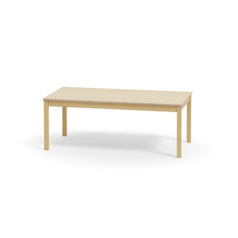 Maria bord Akustik Optimal laminat, birk 160x80 cm