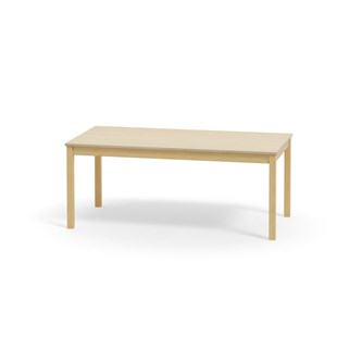 Maria bord Akustik Optimal laminat, birk 160x80 cm