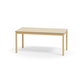 Maria bord Akustik Optimal laminat, birk 160x80 cm