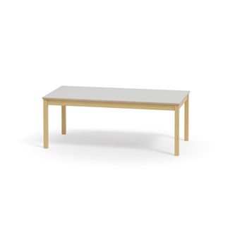 Maria bord Akustik Optimal laminat, birk 160x80 cm