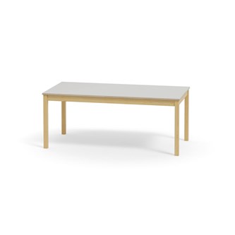 Maria bord Akustik Optimal laminat, birk 160x80 cm