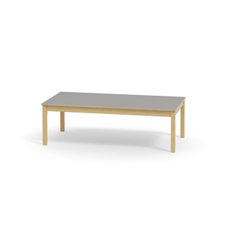 Maria bord Akustik Optimal laminat, birk 160x80 cm