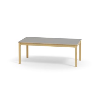 Maria bord Akustik Optimal laminat, birk 160x80 cm