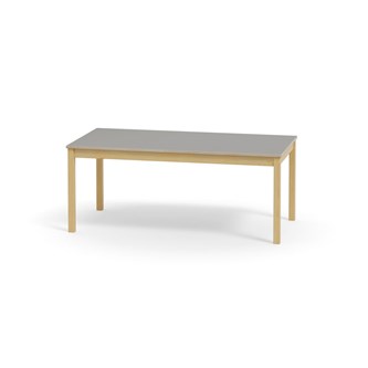 Maria bord Akustik Optimal laminat, birk 160x80 cm