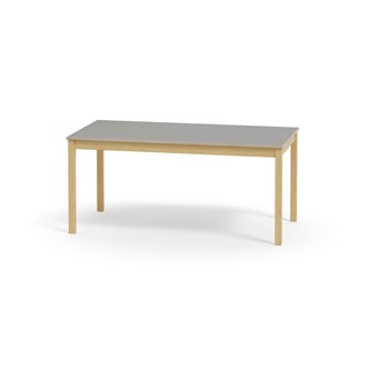 Maria bord Akustik Optimal laminat, birk 160x80 cm