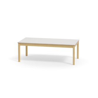 Maria bord Akustik Optimal laminat, birk 160x80 cm