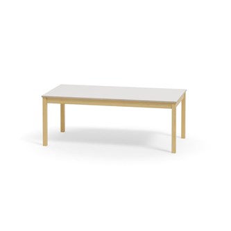 Maria bord Akustik Optimal laminat, birk 160x80 cm