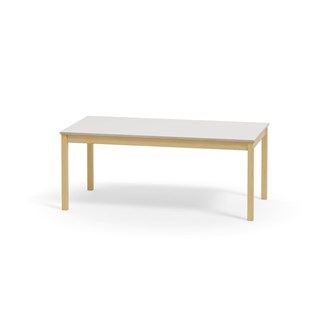 Maria bord Akustik Optimal laminat, birk 160x80 cm