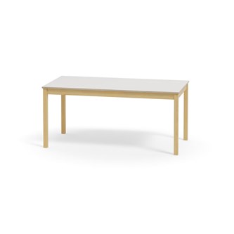 Maria bord Akustik Optimal laminat, birk 160x80 cm