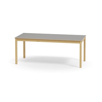 Maria bord Akustik Optimal laminat, birk 180x80 cm