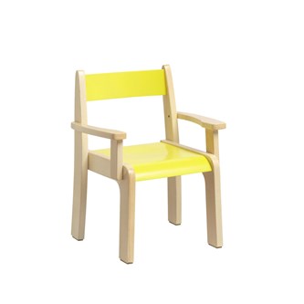 Rabo stol classic m/armlæn sh 34 cm