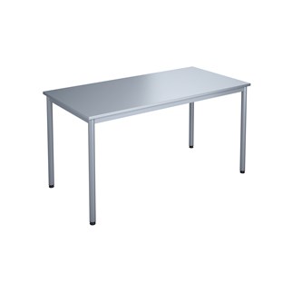 12:38 FSC bord HT 140x70 cm sølv understel
