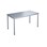 12:38 FSC bord HT 140x70 cm sølv understel