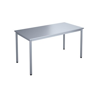 12:38 FSC bord HT 140x70 cm sølv understel