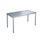 12:38 FSC bord HT 140x70 cm sølv understel