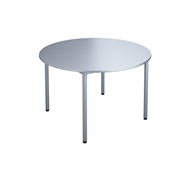 12:38 FSC bord HT Ø120 cm sølv