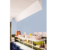 Akucorner 240x30 cm hvid