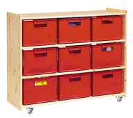 Hjulsæt med låsbare hjul