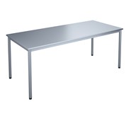 12:38 bord HT 180x80 cm sølv understel