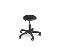 Palet taburet H35-44 cm sort kryds