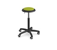 Palet taburet H40-53 cm sort kryds